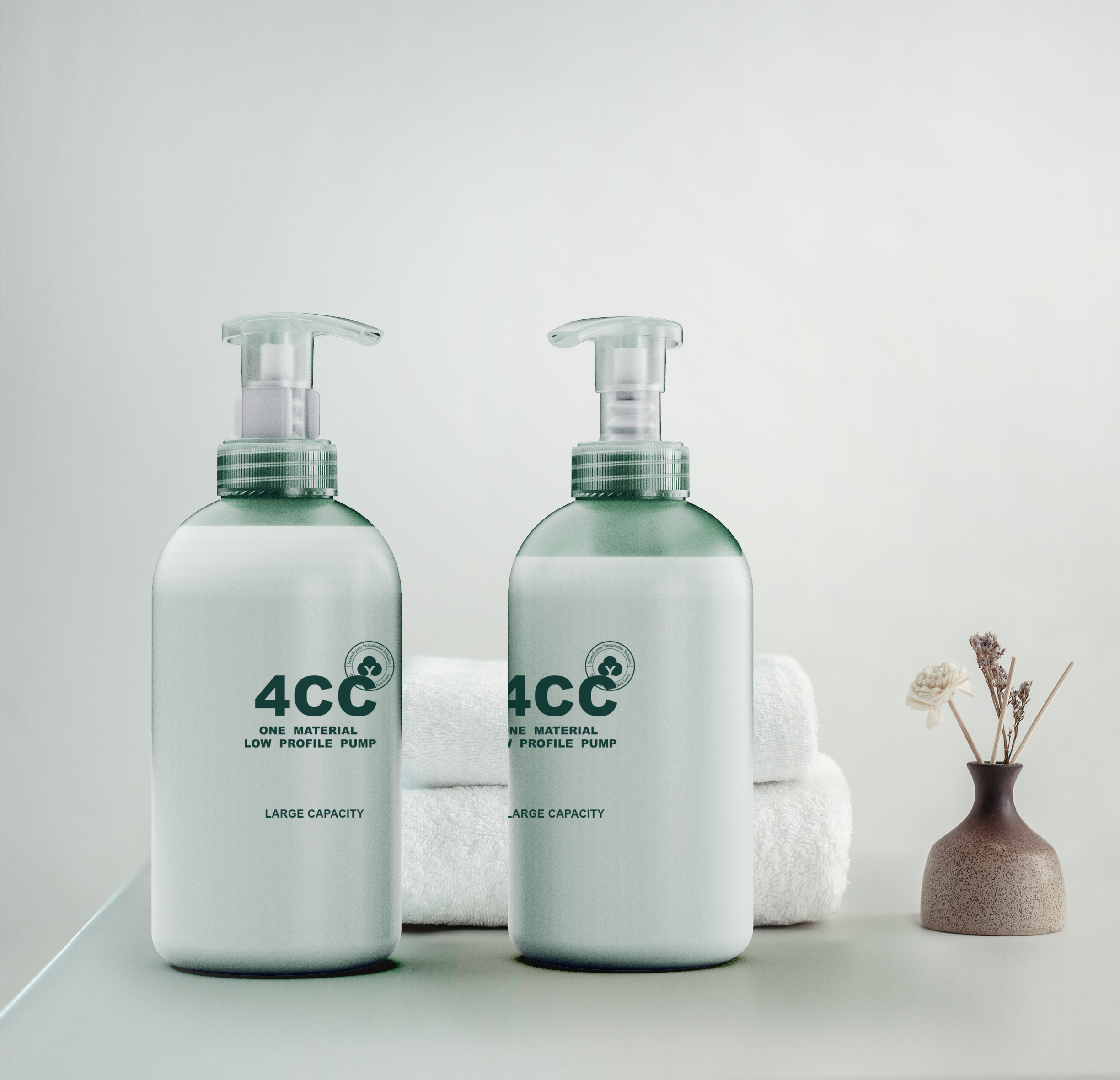 4cc One Material Low Profile Pump